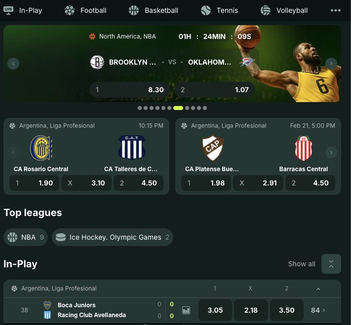 Zakłady sportowe BetNjet